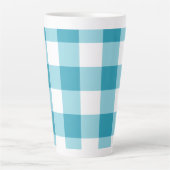 Gingham Pattern Milchtasse (Vorderseite)