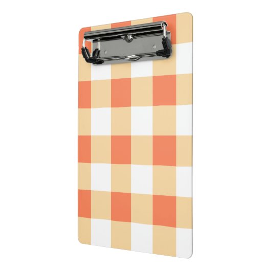 Gingham Pattern Mini Klemmbrett (Gewinkelt2)