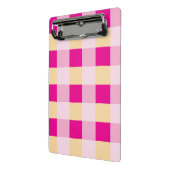 Gingham Pattern Mini Klemmbrett (Gewinkelt2)
