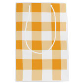 Gingham Pattern Mittlere Geschenktüte (Vorderseite)