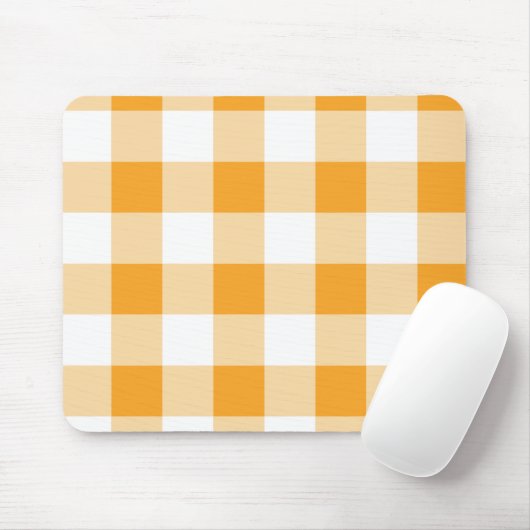 Gingham Pattern Mousepad (Mit Mouse)