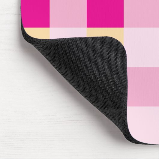 Gingham Pattern Mousepad (Ecke)