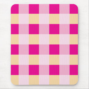 Gingham Pattern Mousepad