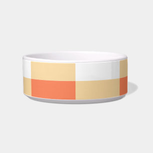 Gingham Pattern Napf