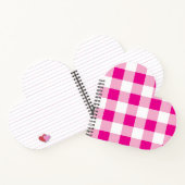 Gingham Pattern Notizblock (Innenseite)