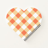 Gingham Pattern Notizblock (Rückseite)