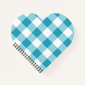 Gingham Pattern Notizblock (Vorderseite)
