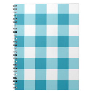 Gingham Pattern Notizblock