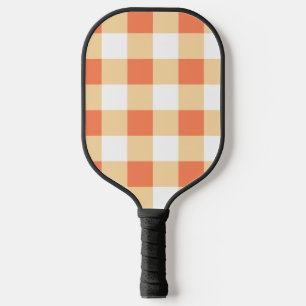 Gingham Pattern Pickleball Schläger