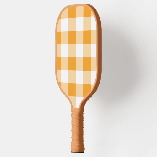 Gingham Pattern Pickleball Schläger (Links)