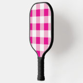 Gingham Pattern Pickleball Schläger (Links)