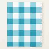 Gingham Pattern Planer (Rückseite)