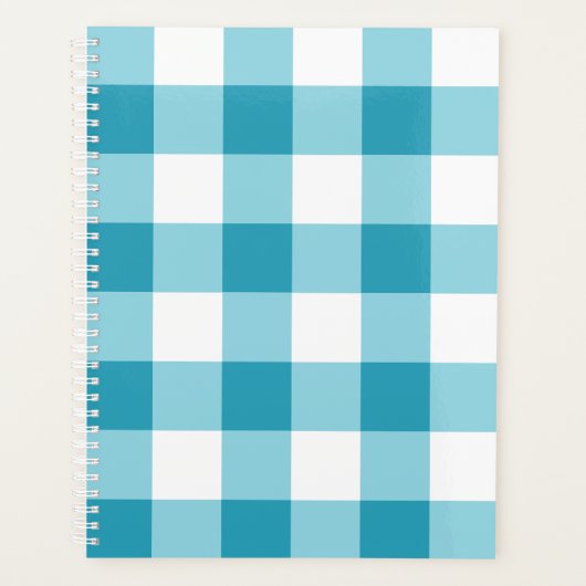 Gingham Pattern Planer (Vorderseite)