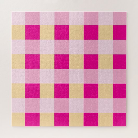 Gingham Pattern Puzzle (Horizontal)
