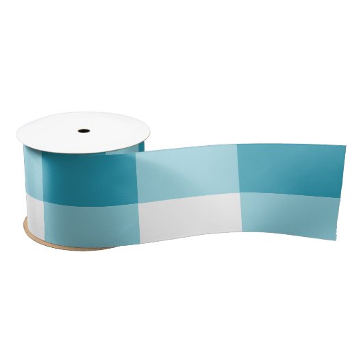 Gingham Pattern Satinband (Spule)