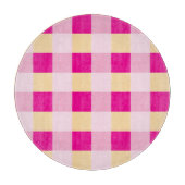 Gingham Pattern Schneidebrett (Vorderseite)