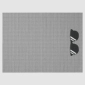 Gingham Pattern Schwarz-weiße Coole Sonnenbrille S Seidenpapier (Vorderseite)