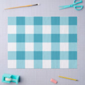 Gingham Pattern Seidenpapier (Basteln)