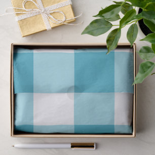 Gingham Pattern Seidenpapier