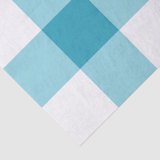 Gingham Pattern Seidenpapier (Detail)