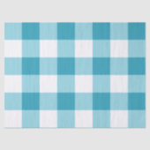 Gingham Pattern Seidenpapier (Vorderseite)