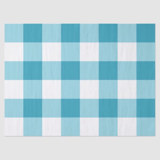 Gingham Pattern Seidenpapier (Vorderseite)
