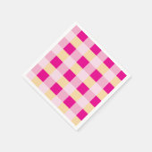 Gingham Pattern Serviette (Ecke)