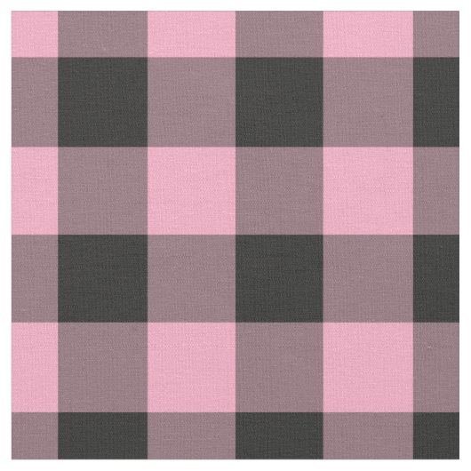 Gingham Pattern Stoff (Nahaufnahme)