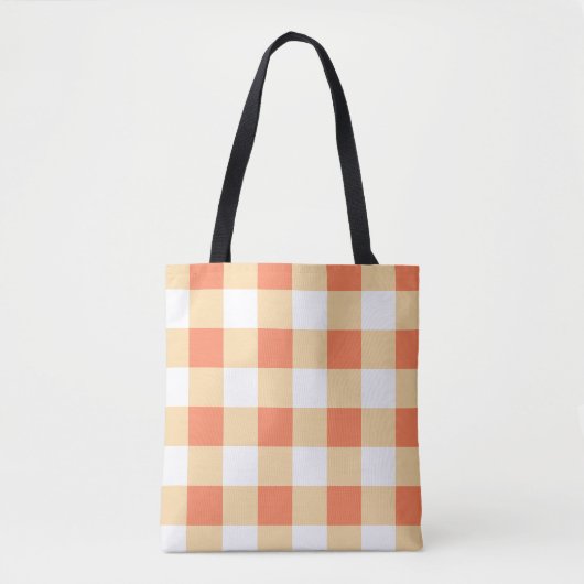 Gingham Pattern Tasche (Vorderseite)