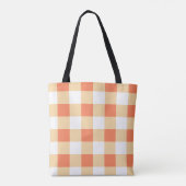Gingham Pattern Tasche (Rückseite)