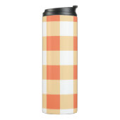 Gingham Pattern Thermosbecher (Nach links gedreht)