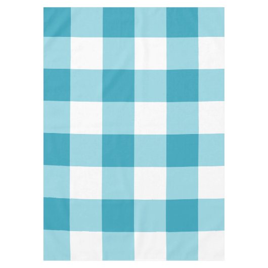 Gingham Pattern Tischdecke (Vorderseite)