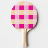 Gingham Pattern Tischtennis Schläger (Vorderseite)