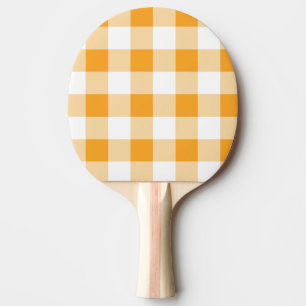 Gingham Pattern Tischtennis Schläger