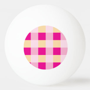 Gingham Pattern Tischtennisball