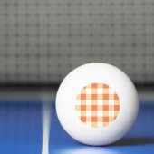 Gingham Pattern Tischtennisball (Netto)