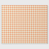 Gingham Pattern Wrapping Paper Geschenkpapier (Flach)