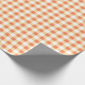 Gingham Pattern Wrapping Paper Geschenkpapier (Ecke)