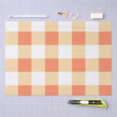 Gingham Pattern Wrapping Paper Seidenpapier (Handwerk)