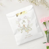 Gingham Peter die Rabbit Monogram Baby Dusche Geschenktütchen (Versiegelt)