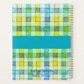Gingham Planner Planer (Rückseite)