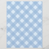 Gingham Recipe Binder Tab Fügeteiler (Rückseite)