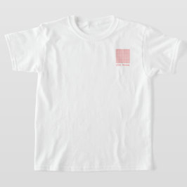 Gingham Rezepte Roségingham-Karo Niedlich Feminine T-Shirt