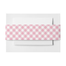 Gingham Rosa Weiß