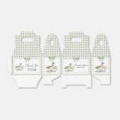 Gingham Sage Green Mallard Duck Baby Duck Geschenkschachtel (Ungefaltet)