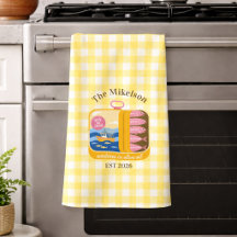 Gingham-Sardinen benutzerdefinierter Familienname