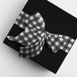Gingham Satin Ribbon Satinband