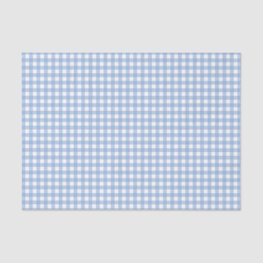 Gingham Seidenpapier (Vorderseite)