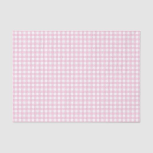 Gingham Seidenpapier (Vorderseite)