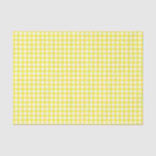Gingham Seidenpapier (Vorderseite)